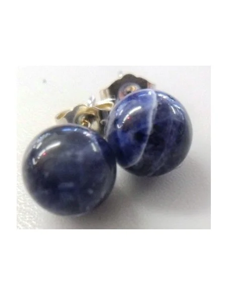 Sodalite boucles oreilles pouce argent Sodalite boucles oreilles pouce argent