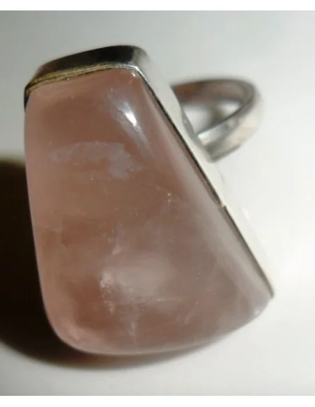 Quartz rose argent bague Quartz rose argent bague