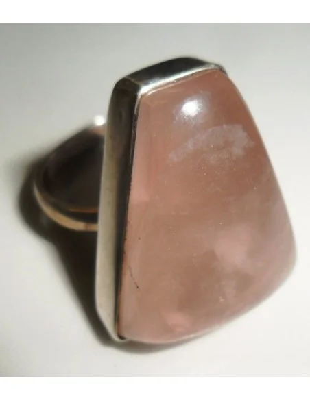 Quartz rose argent bague Quartz rose argent bague
