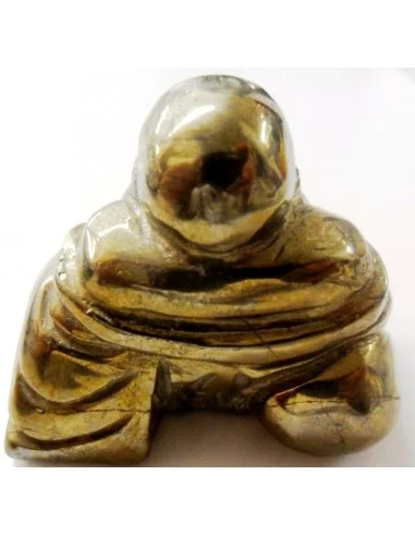 Bouddha en Chalcopyrite