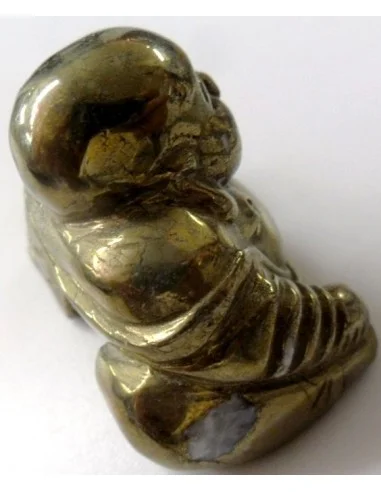 Bouddha en Chalcopyrite
