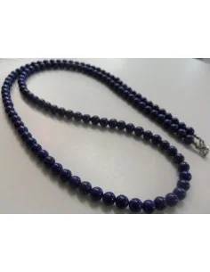 Collier Long en lapis lazuli 6mm