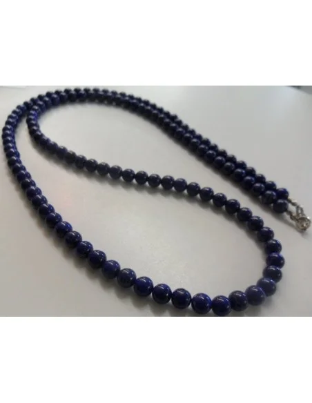 Collier Long en lapis lazuli 6mm Collier Long en lapis lazuli 6mm
