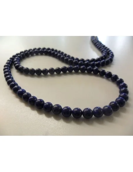 Collier Long en lapis lazuli 6mm Collier Long en lapis lazuli 6mm