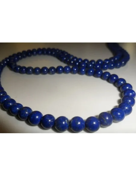 Collier Long en lapis lazuli 6mm Collier Long en lapis lazuli 6mm