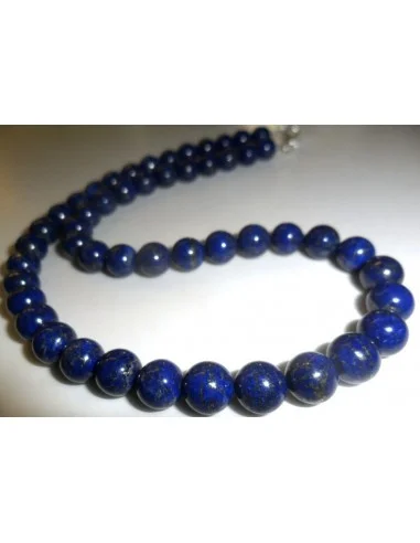 Collier Lapis lazuli 8mm