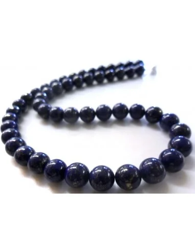 Collier Lapis lazuli 8mm