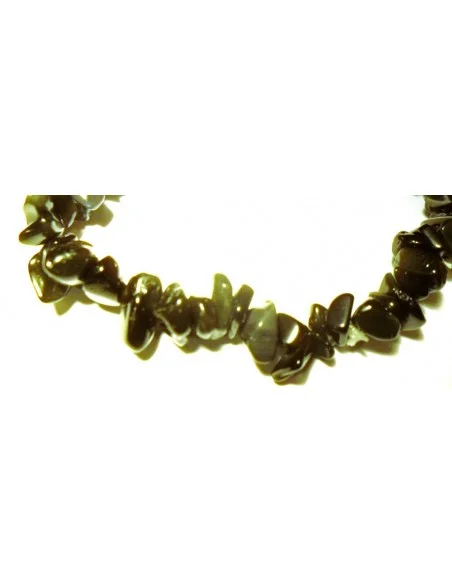 Obsidienne oeil celeste bracelet baroque Obsidienne oeil celeste bracelet baroque