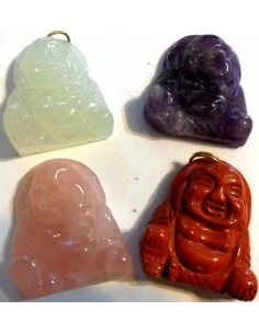 Bouddha pierre pendentif
