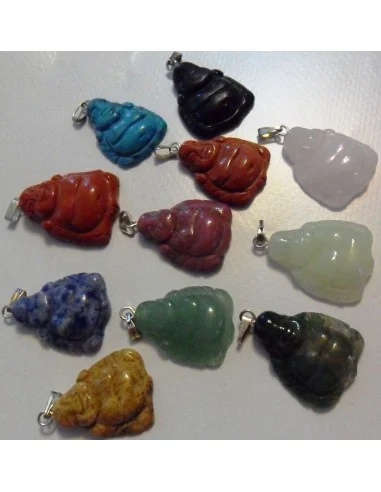 Bouddha pendentif pierre