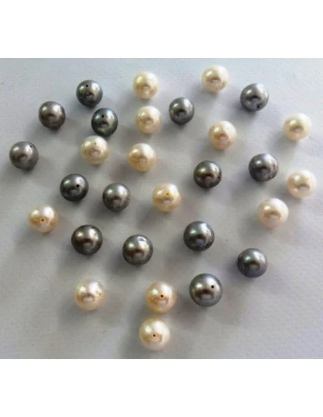 Perle grise 10MM Perle grise 10MM