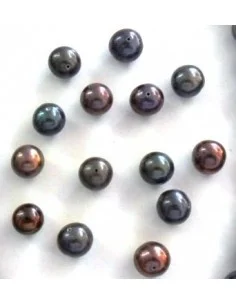 Perle noire 10mm 2