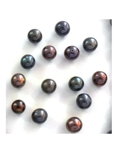 Perle noire 10mm