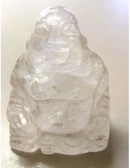 Bouddha cristal de roche