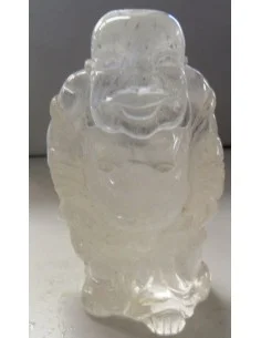 Bouddha cristal de roche 80mm 2