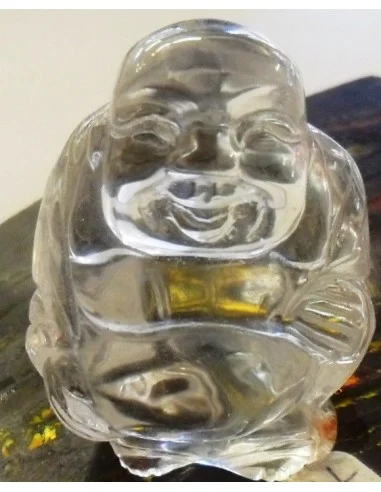 Bouddha cristal de roche 52mm