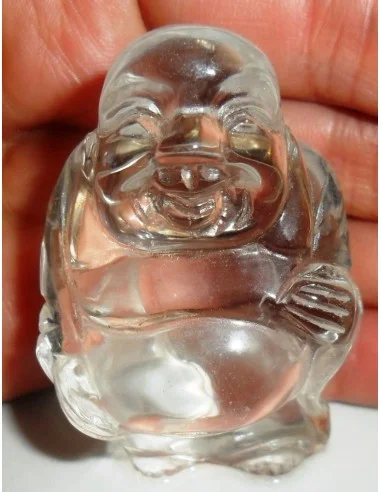 Bouddha cristal de roche 52mm