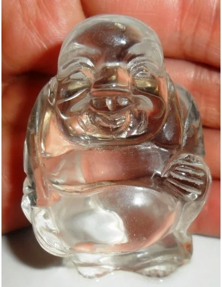 Bouddha cristal de roche 52mm