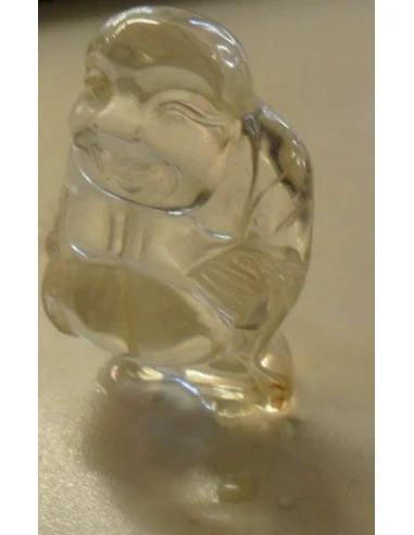 Bouddha cristal de roche 52mm