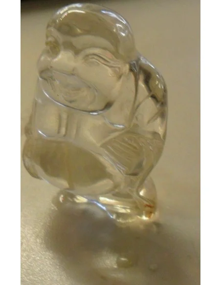 Bouddha cristal de roche 52mm