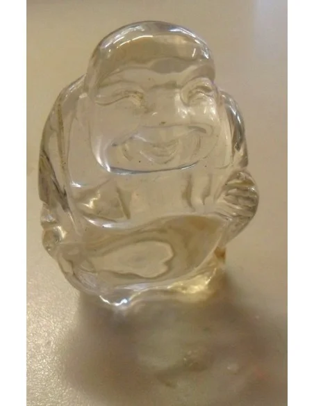 Bouddha cristal de roche 52mm