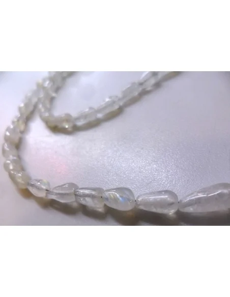 Pierre de lune arc-en-ciel collier Pierre de lune arc-en-ciel collier