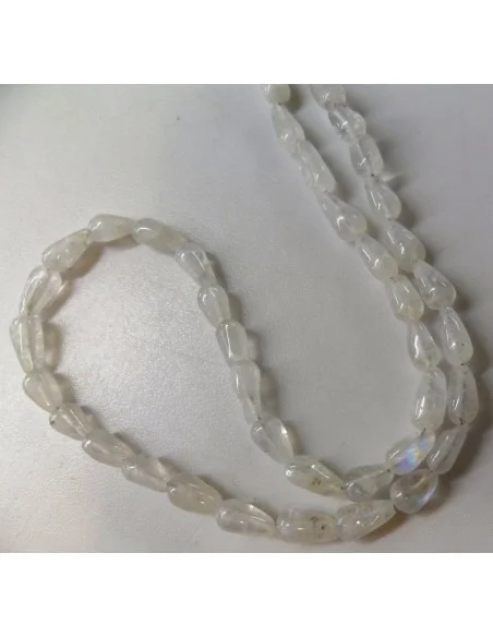 Pierre de lune arc-en-ciel collier Pierre de lune arc-en-ciel collier