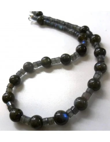 Labradorite collier