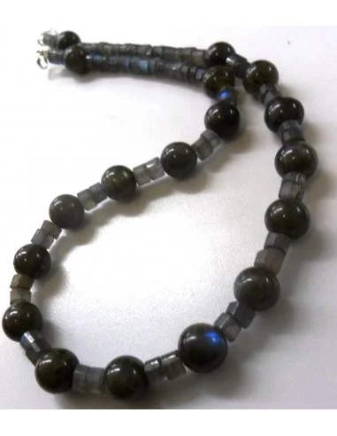 Labradorite collier