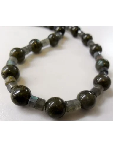 Labradorite collier