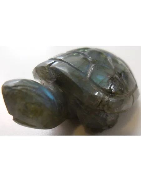Tortue en labradorite Tortue en labradorite