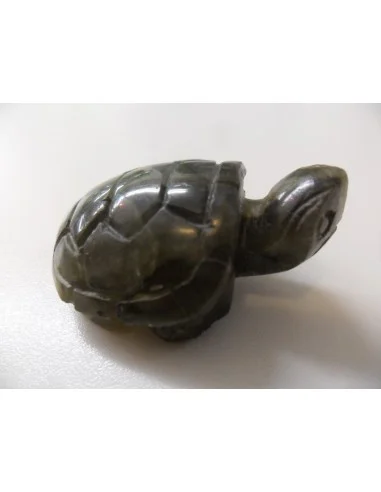 Tortue en labradorite