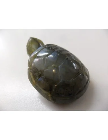Tortue en labradorite