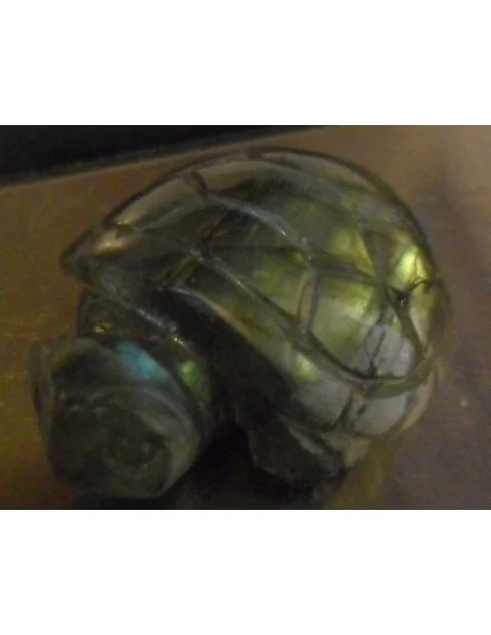 Tortue en labradorite Tortue en labradorite