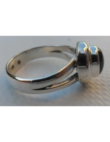 Tourmaline verte, verdelite bague argent