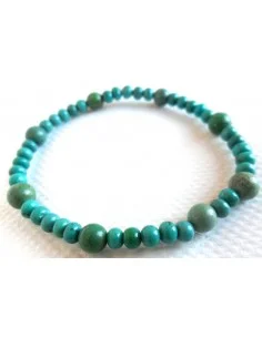 Turquoise bracelet 3 et 6mm