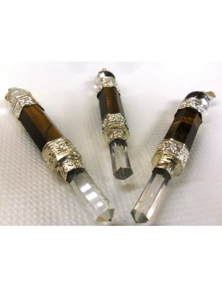 Oeil de tigre pendentif/pendule