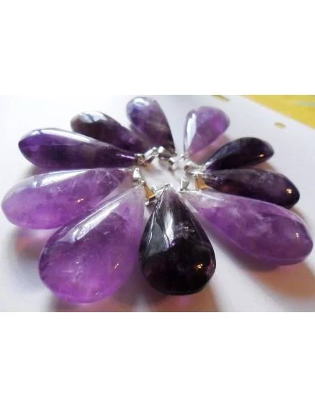Améthyste goûte pendentif Améthyste goûte pendentif