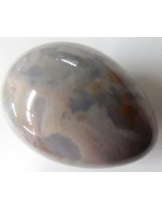 Oeuf en jaspe rose et bleue 2