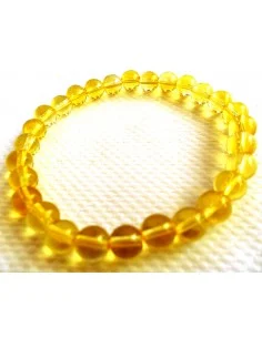 Citrine bracelet 6mm 2