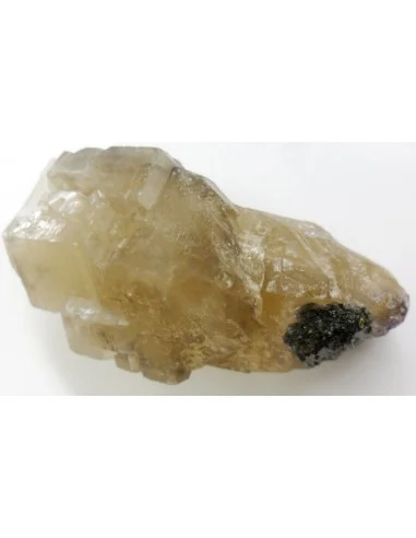 Quartz sceptre aux tourmalines