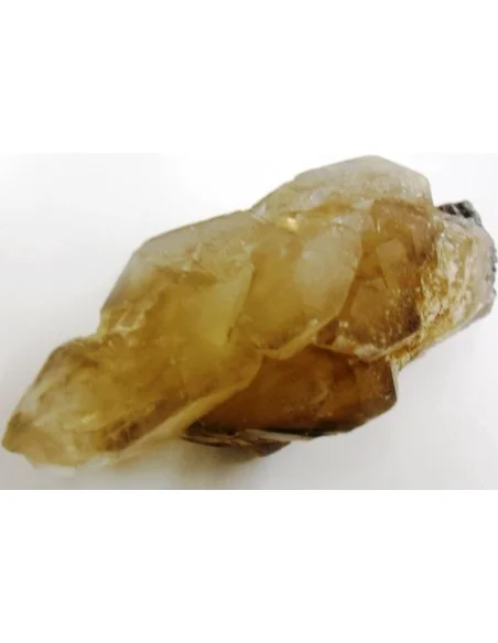 Quartz sceptre aux tourmalines