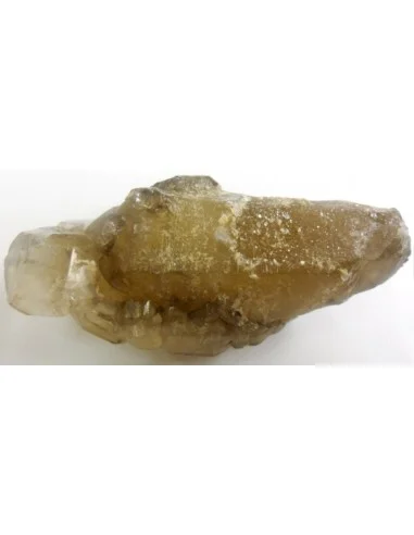 Quartz sceptre aux tourmalines