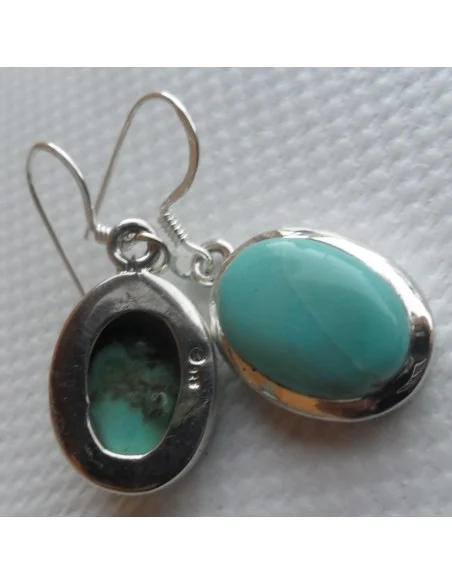 Boucles d'oreilles turquoise argent Boucles d'oreilles turquoise argent