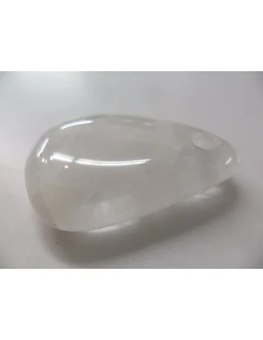Quartz, cristal de roche grand pendentif