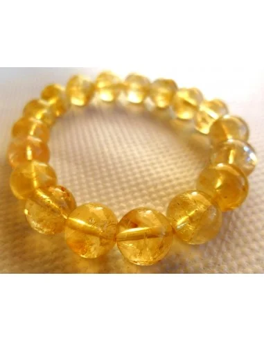 Citrine bracelet 12mm