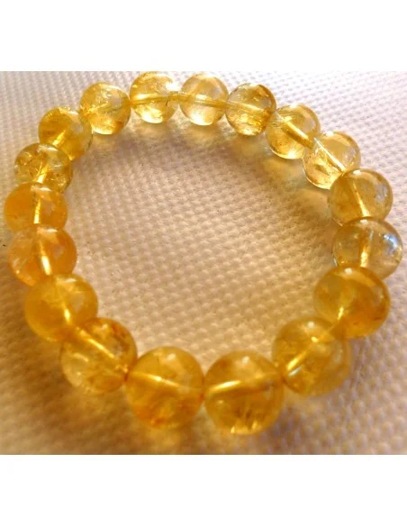Citrine bracelet 12mm