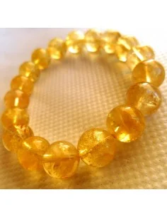 Citrine bracelet 12mm