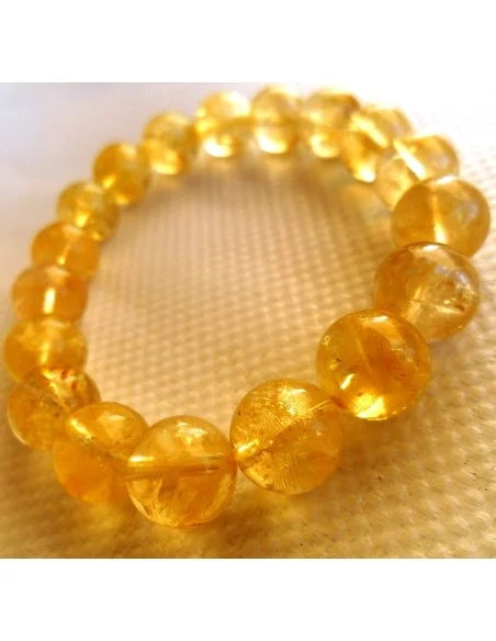 Citrine bracelet 12mm