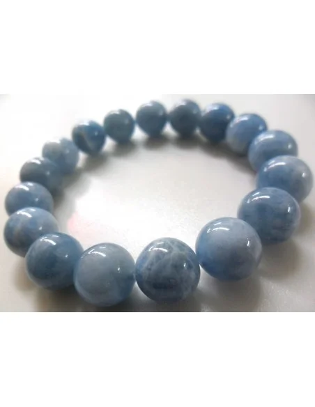 Magnifique bracelet aigue marine 10mm Magnifique bracelet aigue marine 10mm